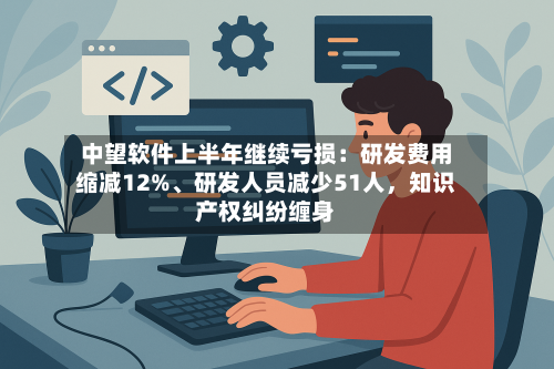 中望软件上半年继续亏损：研发费用缩减12%	、研发人员减少51人	，知识产权纠纷缠身-第2张图片