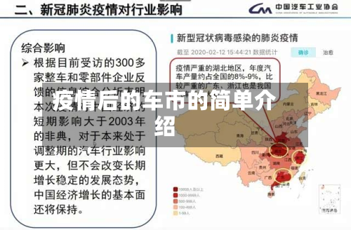 疫情后的车市的简单介绍-第1张图片