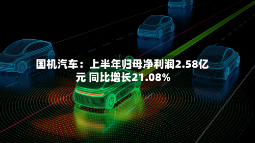 国机汽车：上半年归母净利润2.58亿元 同比增长21.08%-第3张图片