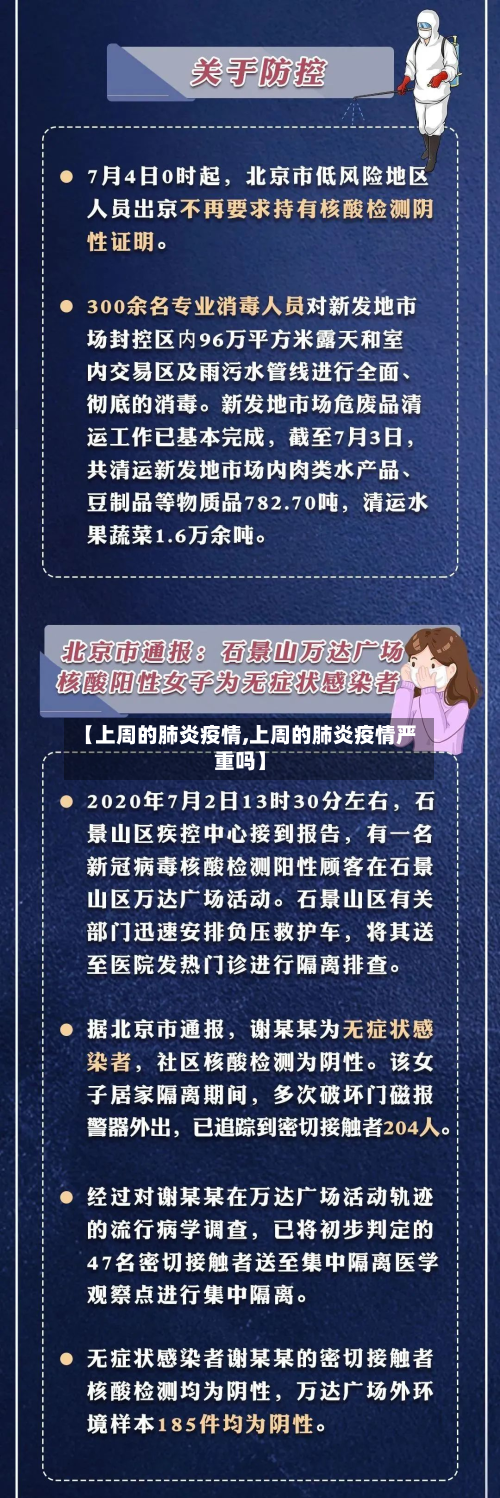 【上周的肺炎疫情,上周的肺炎疫情严重吗】-第2张图片