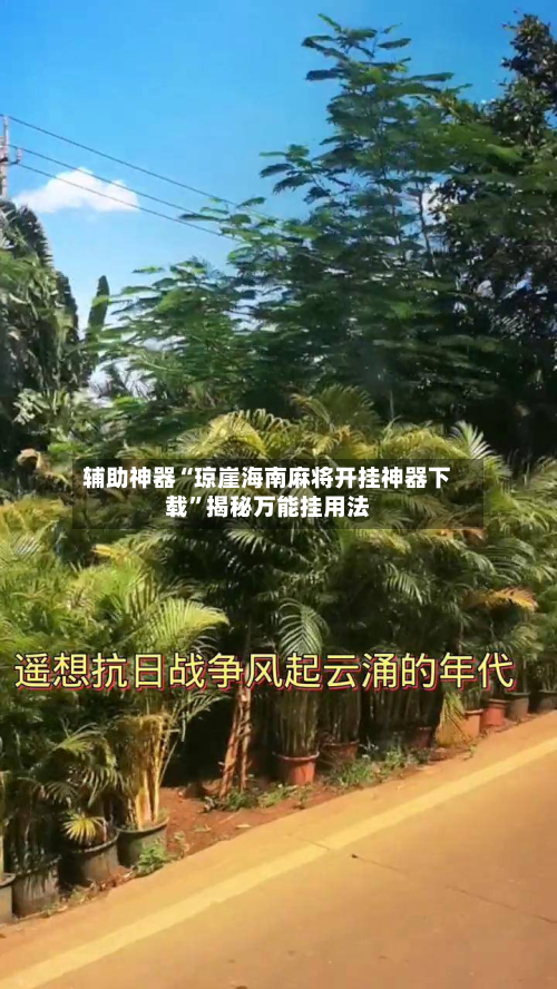 辅助神器“琼崖海南麻将开挂神器下载	”揭秘万能挂用法-第1张图片