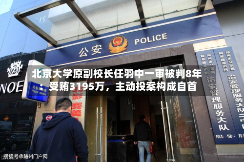 北京大学原副校长任羽中一审被判8年：受贿3195万，主动投案构成自首-第2张图片