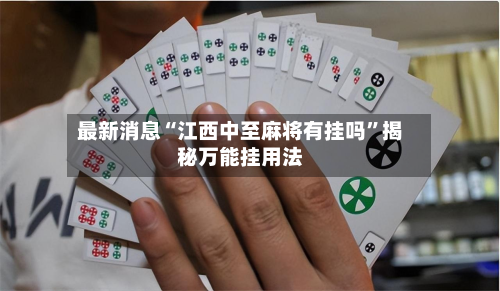 最新消息“江西中至麻将有挂吗”揭秘万能挂用法-第2张图片