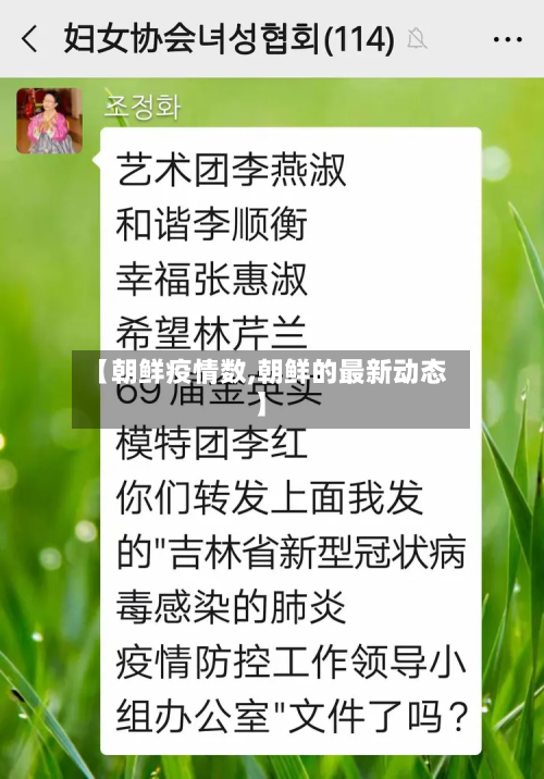 【朝鲜疫情数,朝鲜的最新动态】-第2张图片