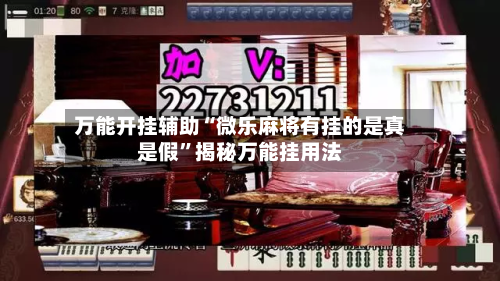 万能开挂辅助“微乐麻将有挂的是真是假”揭秘万能挂用法-第3张图片