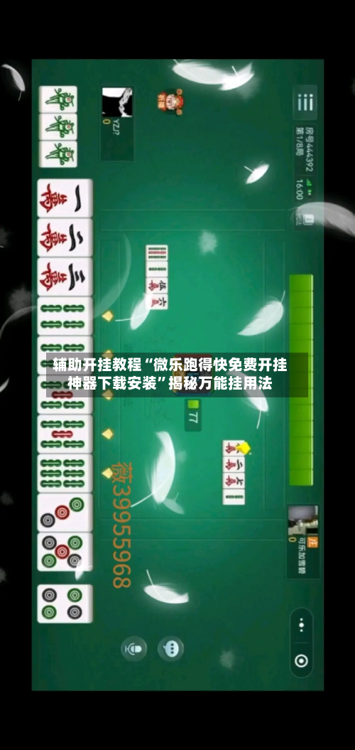 辅助开挂教程“微乐跑得快免费开挂神器下载安装”揭秘万能挂用法-第2张图片