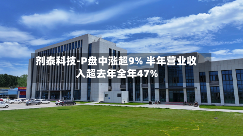 剂泰科技-P盘中涨超9% 半年营业收入超去年全年47%-第2张图片