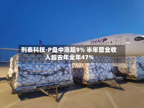 剂泰科技-P盘中涨超9% 半年营业收入超去年全年47%-第3张图片