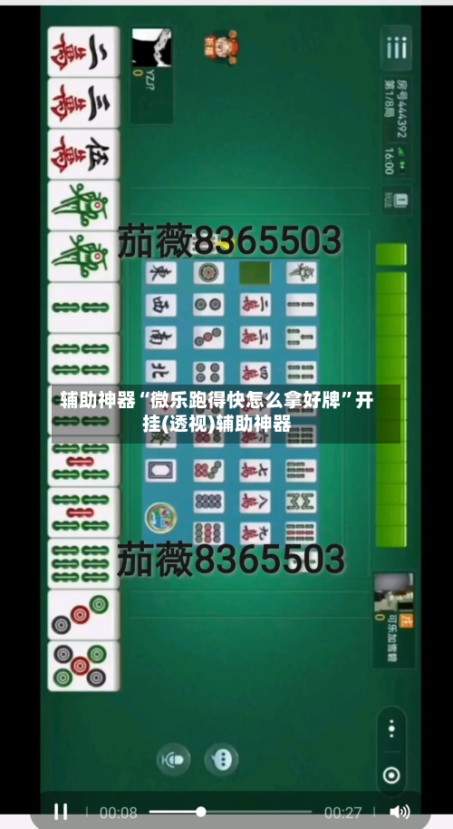 辅助神器“微乐跑得快怎么拿好牌”开挂(透视)辅助神器-第1张图片