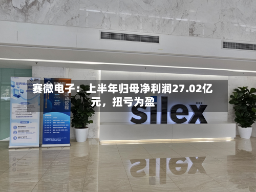 赛微电子：上半年归母净利润27.02亿元，扭亏为盈-第3张图片