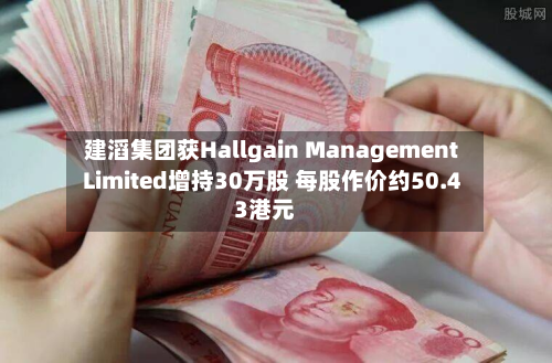 建滔集团获Hallgain Management Limited增持30万股 每股作价约50.43港元-第1张图片