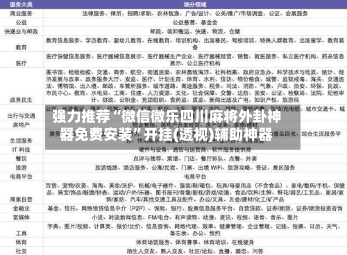 强力推荐“微信微乐四川麻将外卦神器免费安装	”开挂(透视)辅助神器-第2张图片