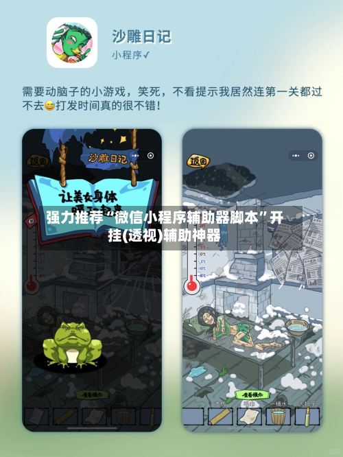 强力推荐“微信小程序辅助器脚本	”开挂(透视)辅助神器-第2张图片