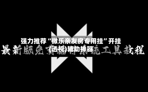 强力推荐“微乐亲友房专用挂”开挂(透视)辅助神器-第1张图片