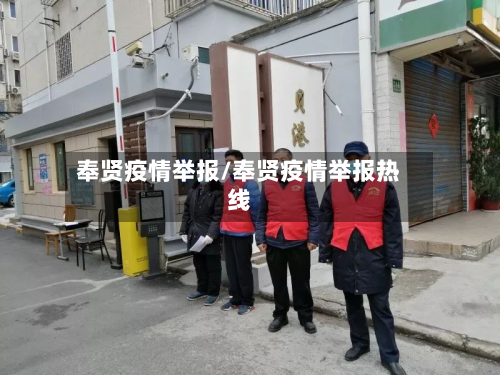 奉贤疫情举报/奉贤疫情举报热线-第3张图片