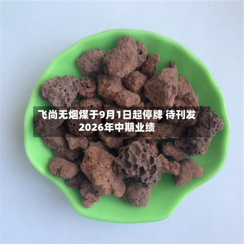 飞尚无烟煤于9月1日起停牌 待刊发2026年中期业绩-第1张图片