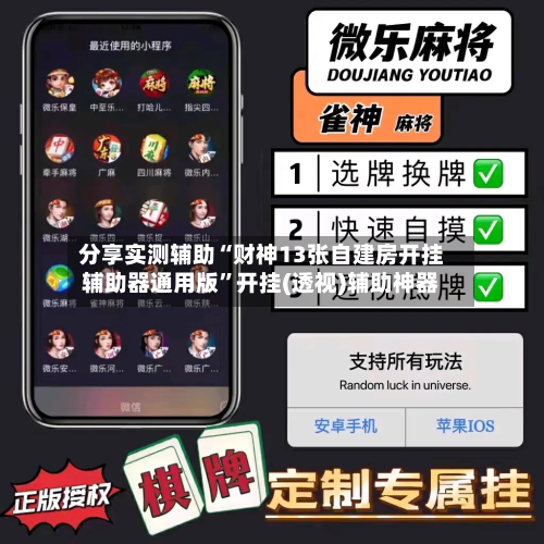 分享实测辅助“财神13张自建房开挂辅助器通用版”开挂(透视)辅助神器-第2张图片