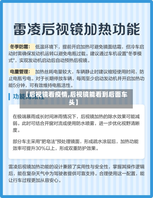 【后视镜看疫情,后视镜能看到后面车头】-第2张图片