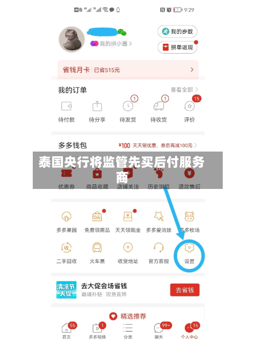 泰国央行将监管先买后付服务商-第2张图片