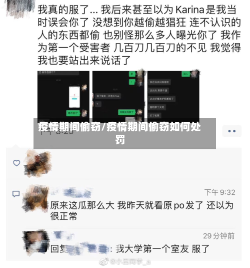 疫情期间偷窃/疫情期间偷窃如何处罚-第1张图片