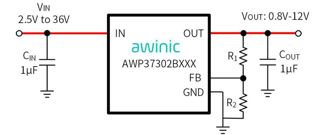 【新品发布】艾为电子推出 40V150mA 低功耗 LDO AWP3730X系列